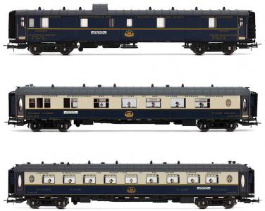 HR4390 Rivarossi 3-delige set “Edelweiss Pullman Express”, de CIWL met verlichting