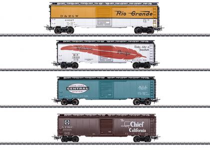 45712 Marklin Replica Set US goederenwagens 'Tin Plate'