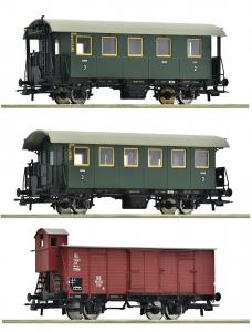 6200040 Roco Set 3-delig Nebenbahnzug DB