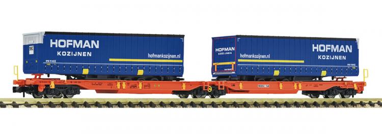 6660118 Fleischmann N Doppeltaschen-Gelenkwagen T2000 Wascosa Hofman Kozijnen