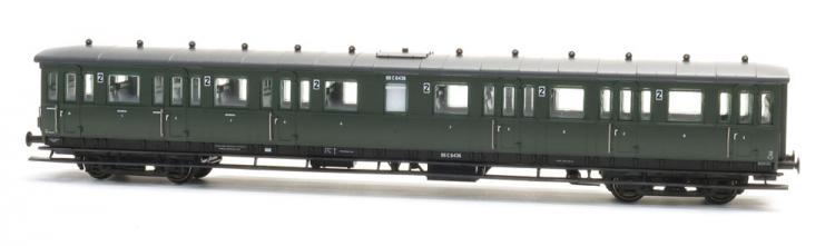 20.254.05 Artitec C12c C6436, groen, grijs dak, 2e klasseborden hoog, 1947