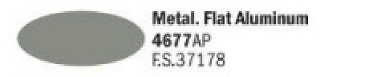 4677 Metal., Flat Aluminum