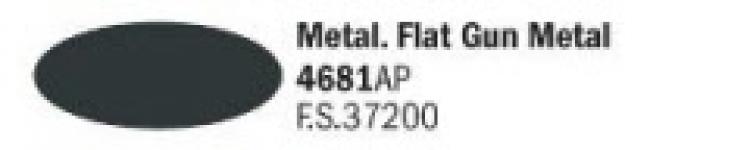 4681 Flat Gun Metal