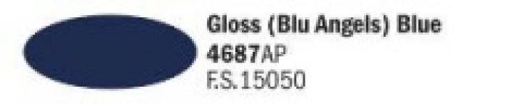 4687 Gloss (Blue Angles) Blue