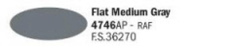 4746 Flat Medium Grey