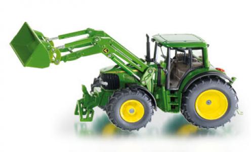 3652 Siku John Deere met voorlader 1:32