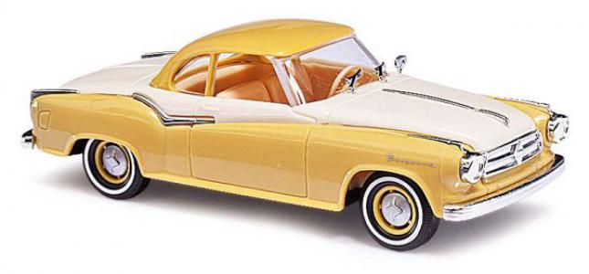 43103 Borgward Isabella 1957 - Geel/ Beige