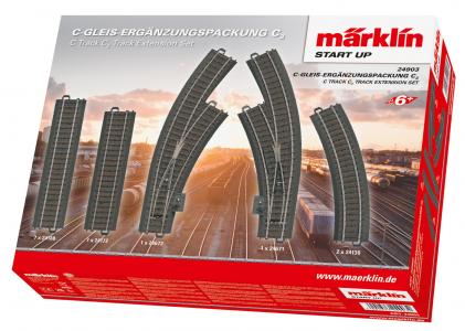 24903 Marklin C-rails uitbreidingspakket C3