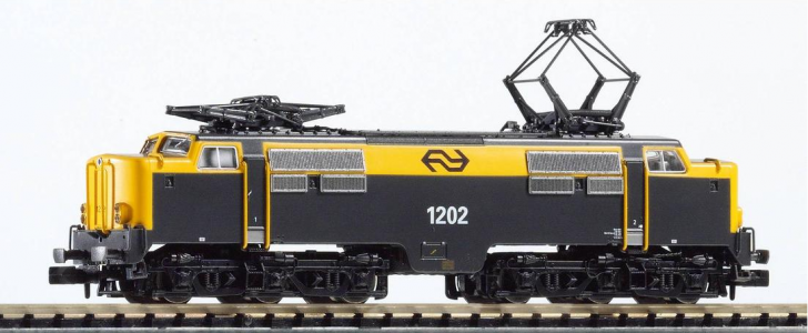 40461 Piko E-Lok NS 1200 - 1202 geel grijs - N-spoor
