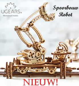 70026 UGears Spoorbouw robot