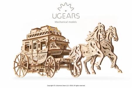 70032 UGears Koets