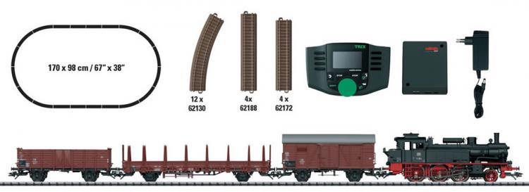 21528 Trix Digitale startset DB "Goederentrein tijdperk III"