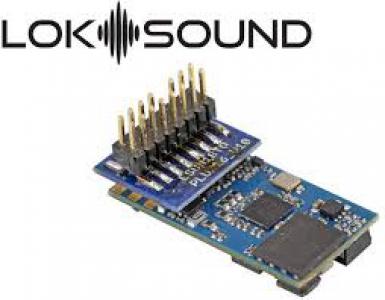 58814-1 ESU LokSound 5 Micro DCC/MM/SX/M4 PluX16 met luidspreker 11x15mm MET GELUID