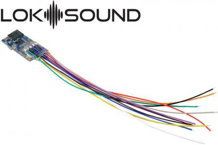 58813-1 ESU LokSound 5 Micro DCC/MM/SX/M4 Bedraad met luidspreker 11x15mm MET GELUID