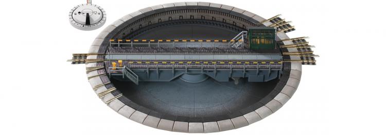 9152 Fleischmann N Elektrische draaischijf