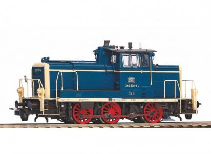 55900 Piko DB BR 260 Blauw-beige DCC Sound + digitale koppelingen