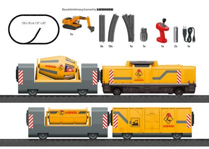 29346 Märklin My World startset "bouwplaatstrein"