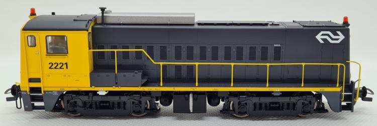 55902-2 Piko Diesellok NS 2200 - 2221 Geel/Grijs DCC Sound met digitale koppeling