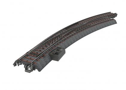 24772 Marklin C-rails Slanke meegebogen wissel rechts