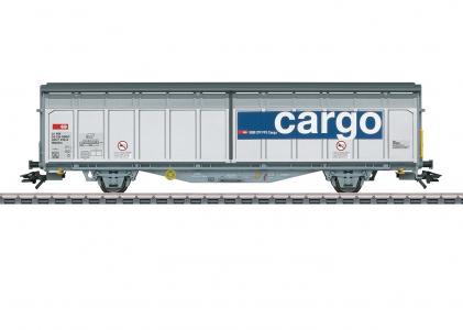 48015 Marklin Schuifwandwagen Hbbillns SBB Cargo