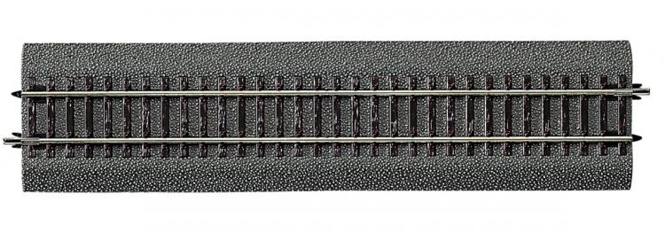 42510 Roco Line met bedding Rechte rail G1, 230mm