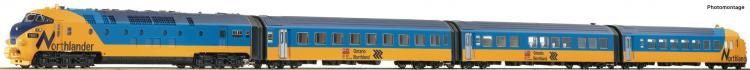 72067 Roco Dieseltreinstel „Northlander“ ONTC DCC Sound