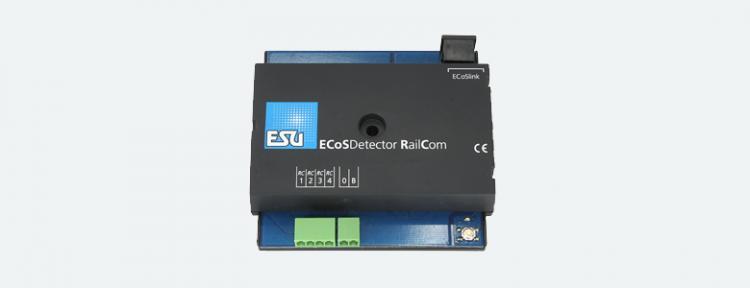 50098 ESU ECoSDetector RC Rückmeldemodul, Opto, 4 Eingänge RailCom