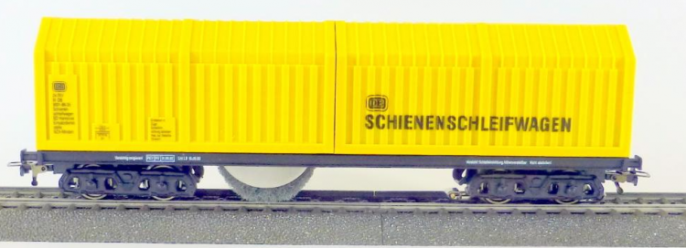 9131 Lux Modellbau rail- en bovenleiding-slijpwagen DC Gelijkstroom