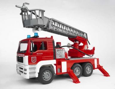 02771 Bruder MAN TGA Brandweerwagen met licht en geluid 1:16