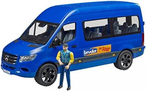 02681 Bruder Mercedes-Benz taxibus met figuur 1:16