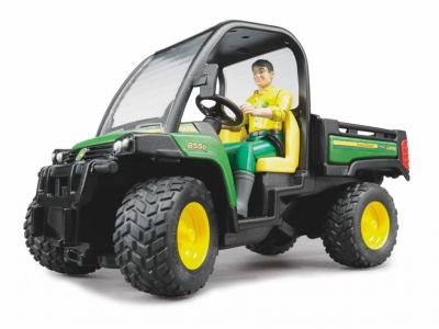 02490 Bruder John Deere Gator inclusief figuur 1:16