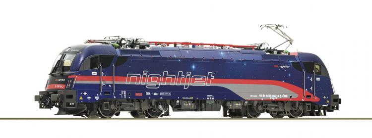 70523 Roco E-lok Taurus 1216 012-5 „Nightjet“ ÖBB DCC Sound