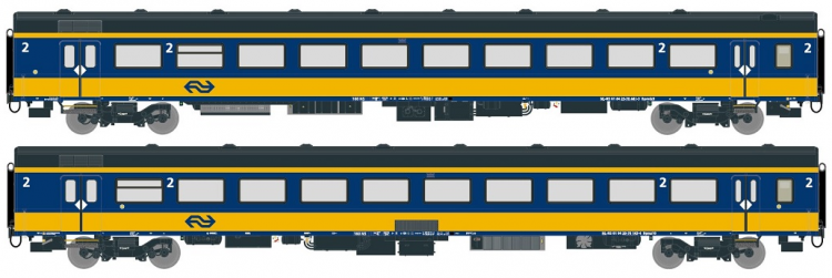 11001 Exact-Train Set NS ICRm rijtuigen "Binnenland" VI
