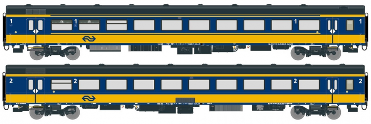 11002 Exact-Train Set NS ICRm rijtuigen "Binnenland" VI