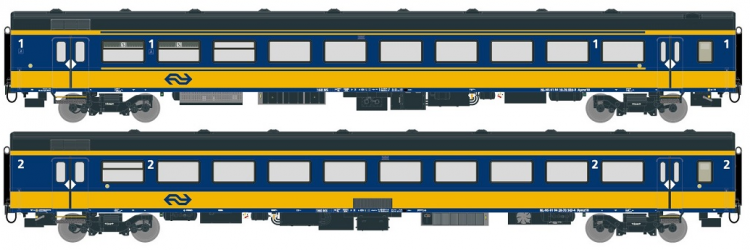 11003 Exact-Train Set NS ICRm rijtuigen "Binnenland" VI