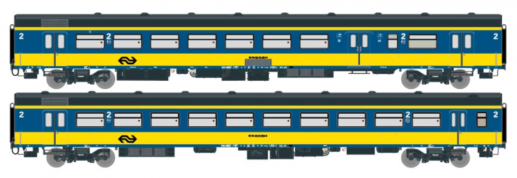 11060 Exact-Train Set NS ICR rijtuigen "Internationaal" IV