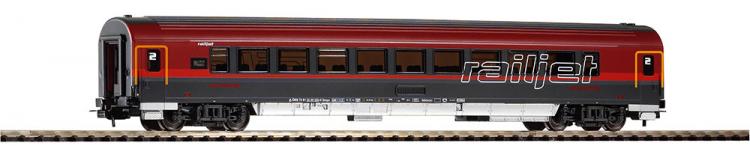 57643 Piko Personenrijtuig Railjet 2e klas Bmpz ÖBB