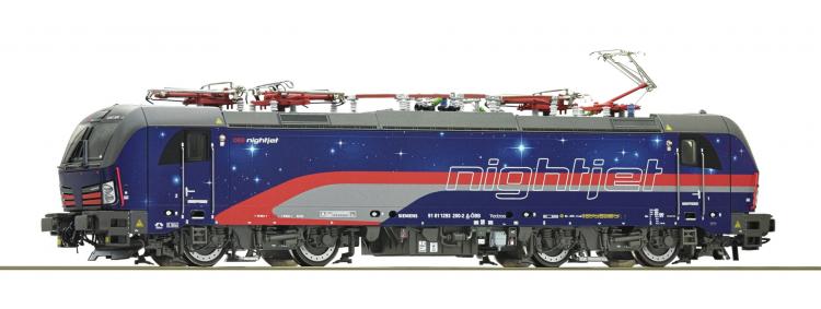 71976 Roco E-lok Vectron 1293 200-2 in „Nightjet“-Design DCC Sound