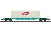 47135 Marklin Containerwagen type Sgns Lineas NV/SA