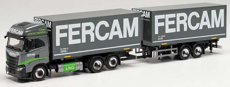 314756 Herpa Iveco S-Way LNG W.Hz. Fercam - 1:87