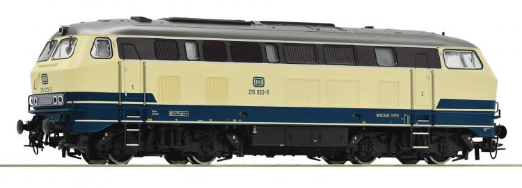 70760 Roco Diesellocomotief Serie 215 022-5 DB