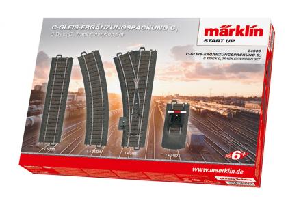 24900 Marklin C-rails uitbreidingspakket C1