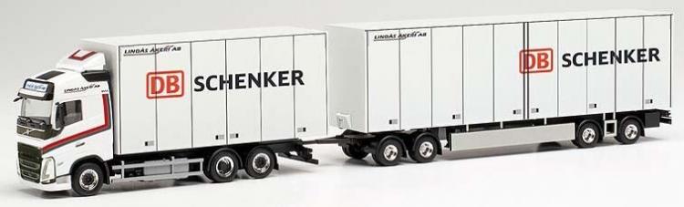 314909 Herpa Volvo FH Gl. Zweden combi DB Schenker 1:87