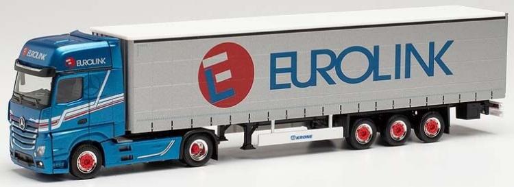 314855 Herpa Mercedes Benz Actros G. G.Sz. Eurolink 1:87