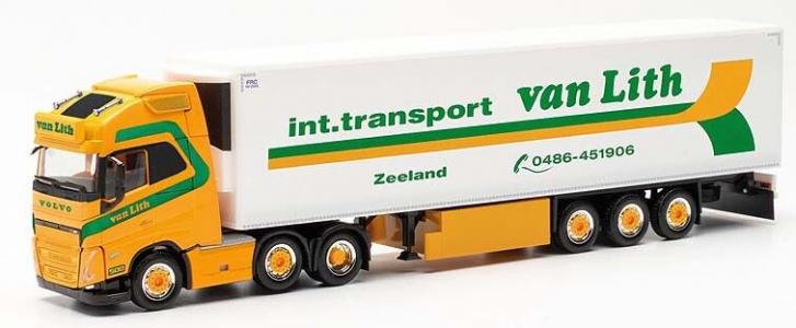 315456 Herpa Volvo FH Gl. XL 6x2 '20 K.Sz. Van Lith Int. Transport (NL) 1:87