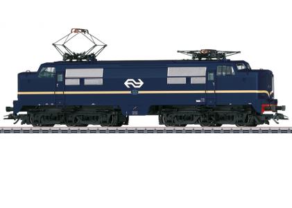37025 Marklin Elektrische locomotief serie 1200 1220 Blauw met NS Vignet MFX+ & Sound