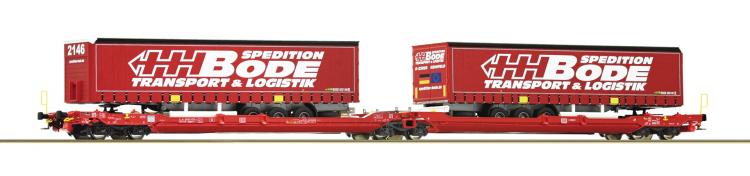 77401 Roco Doppeltaschen-Gelenkwagen T3000e DB AG
