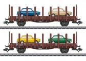 46404 Marklin Set platte wagens "DAF 66"