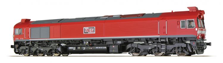 31360 ESU Diesellocomotief Class 66, 266 442 MEG Sound + rook DC / AC	