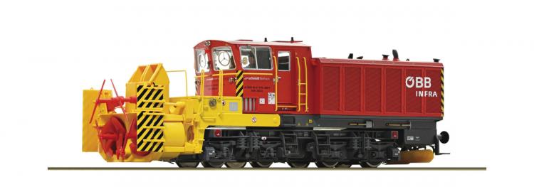 71003 Roco Beilhack Schneeschleuder ÖBB Infra DCC Sound